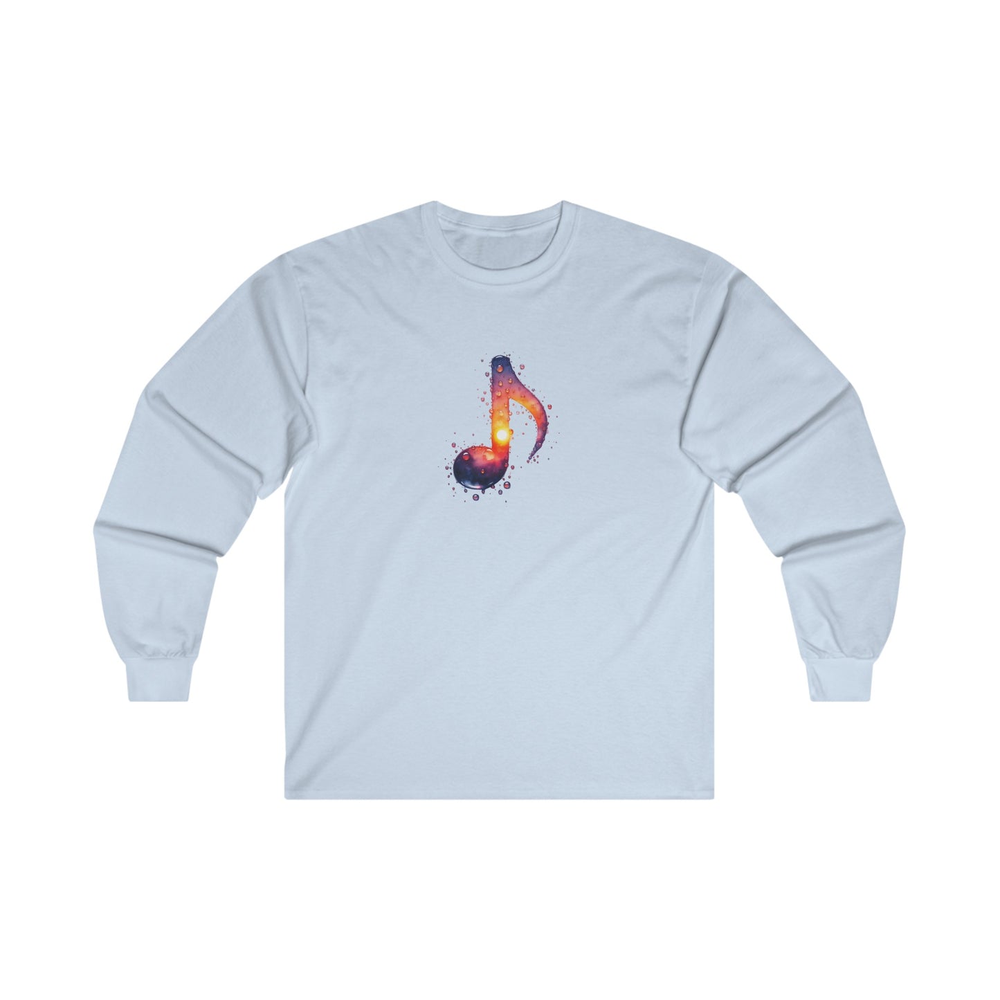 Galaxy Music Note Long Sleeve Tee