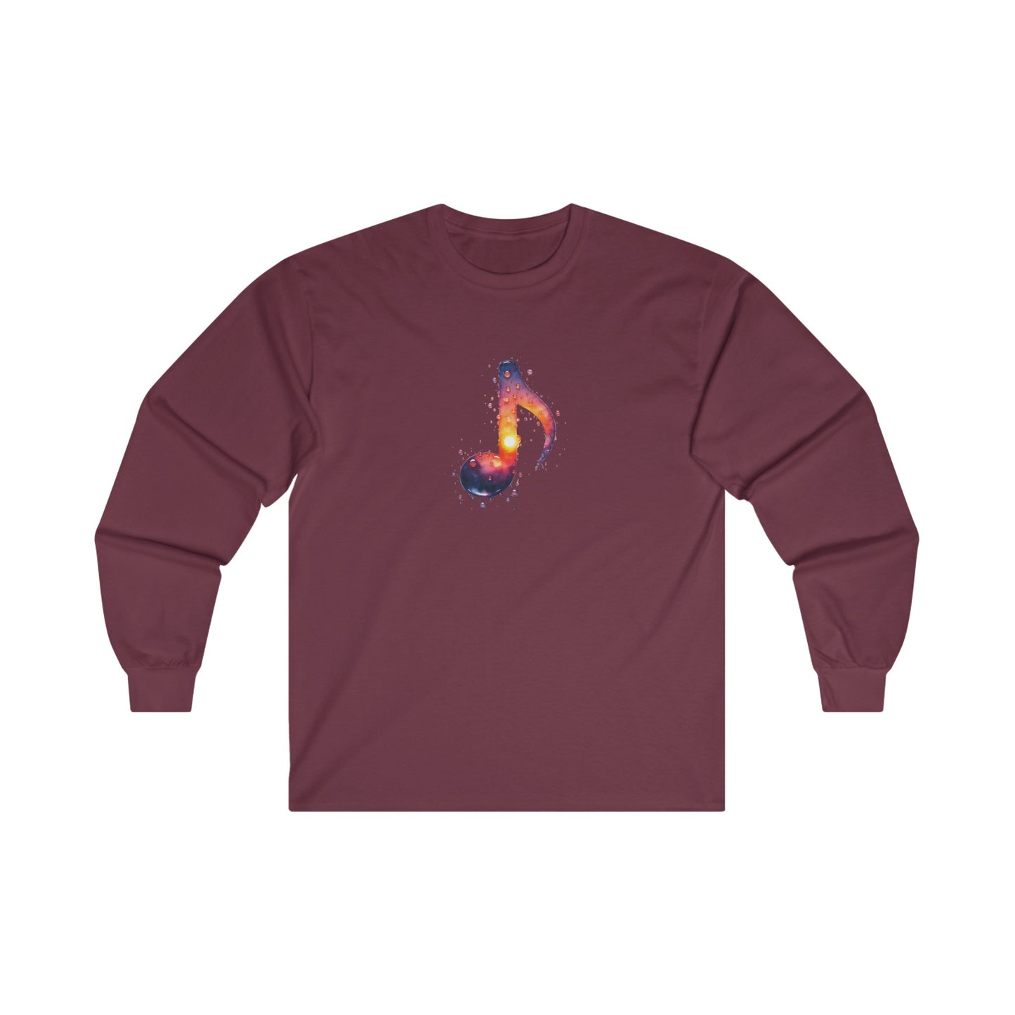 Galaxy Music Note Long Sleeve Tee