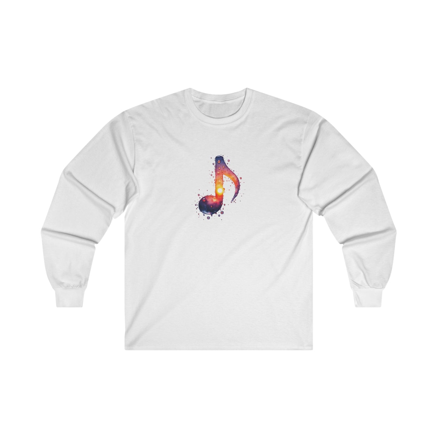Galaxy Music Note Long Sleeve Tee