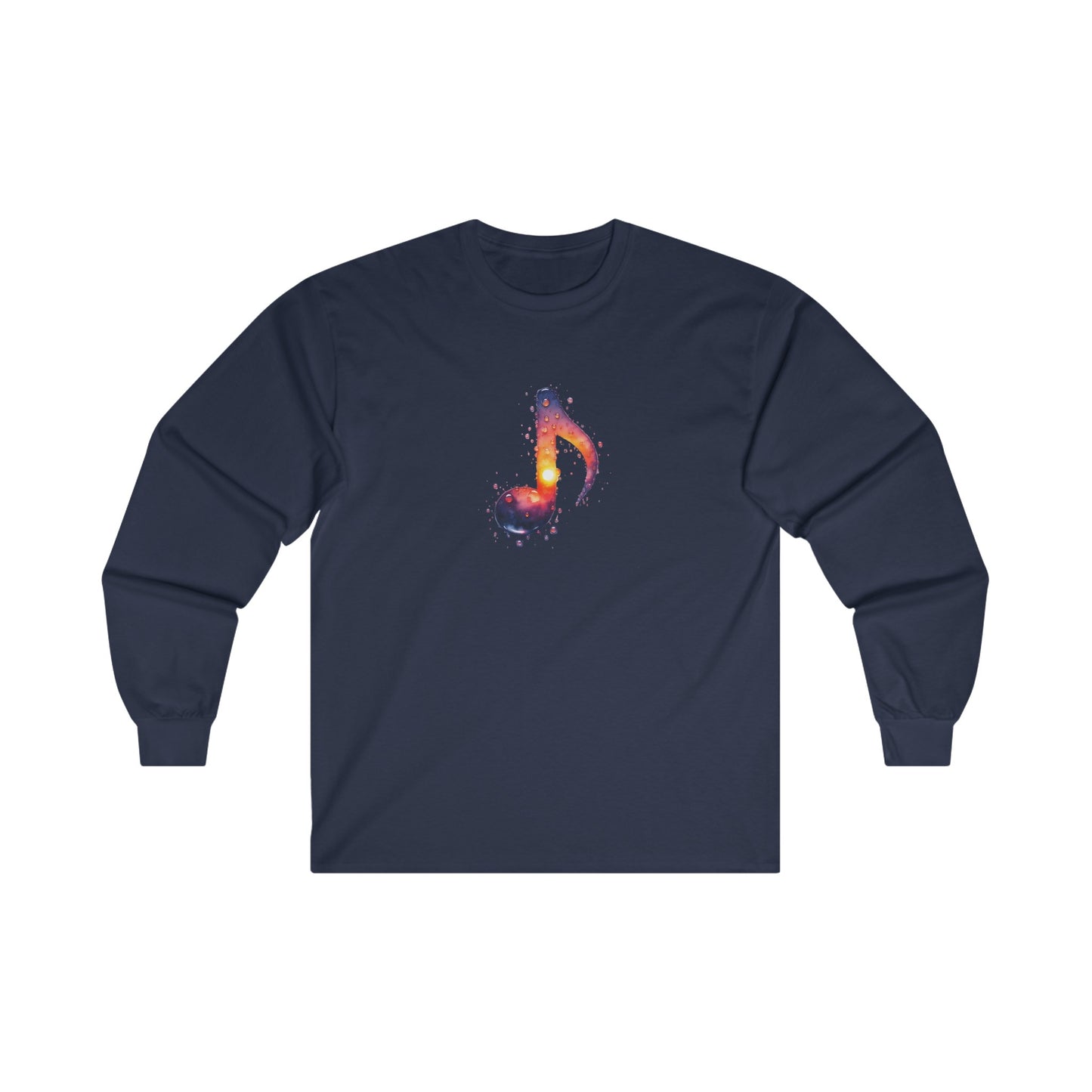 Galaxy Music Note Long Sleeve Tee