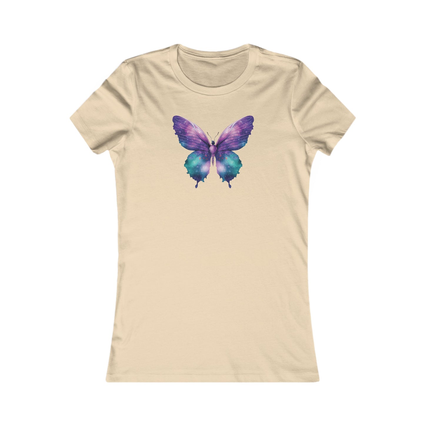 Cosmic Butterfly Fitted Tee