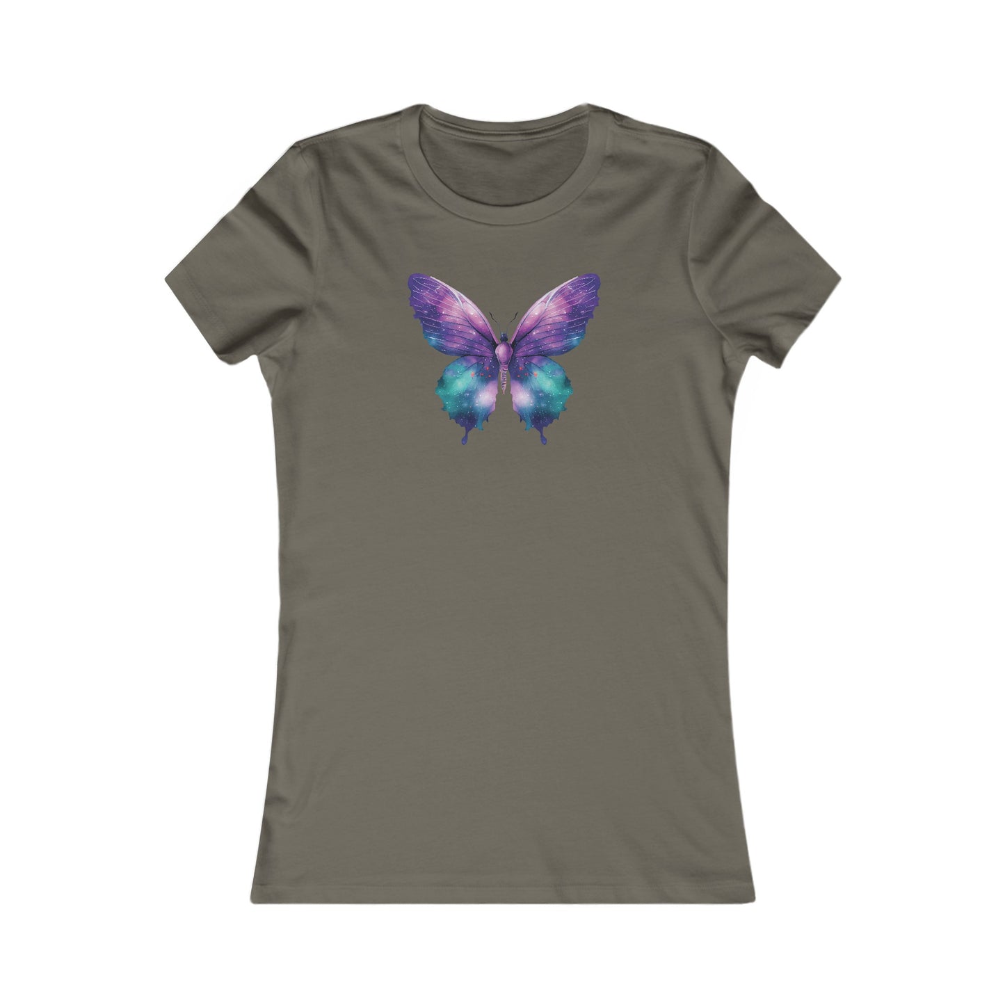 Cosmic Butterfly Fitted Tee