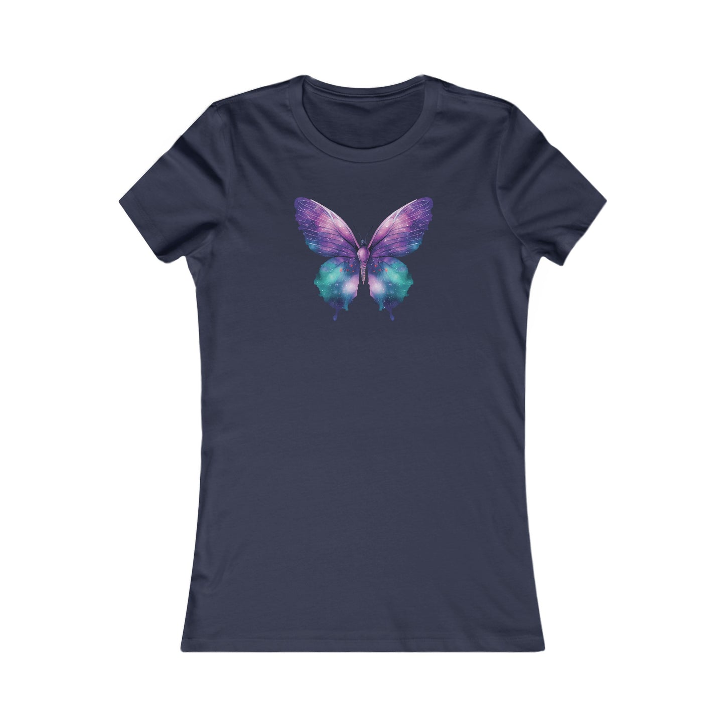 Cosmic Butterfly Fitted Tee