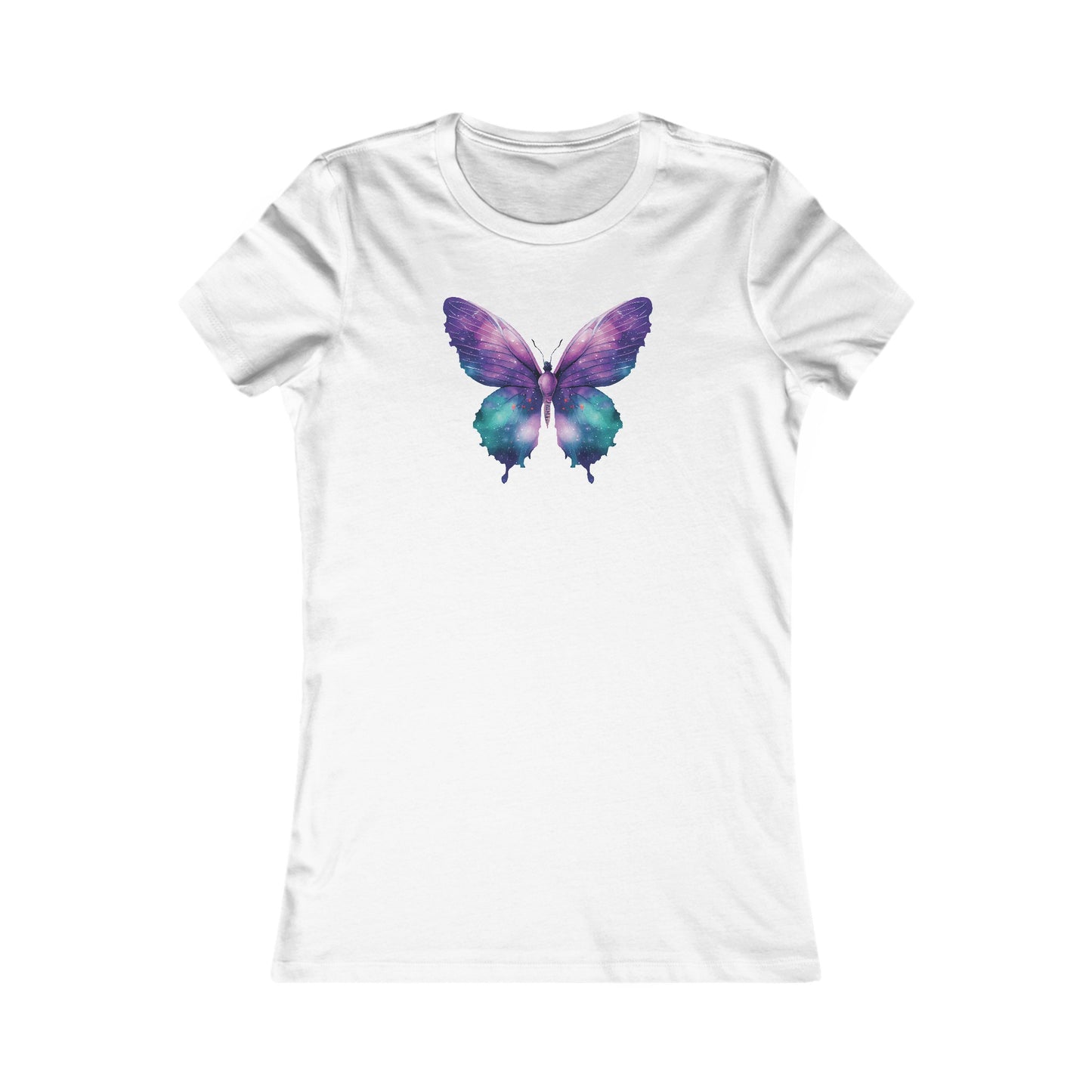Cosmic Butterfly Fitted Tee