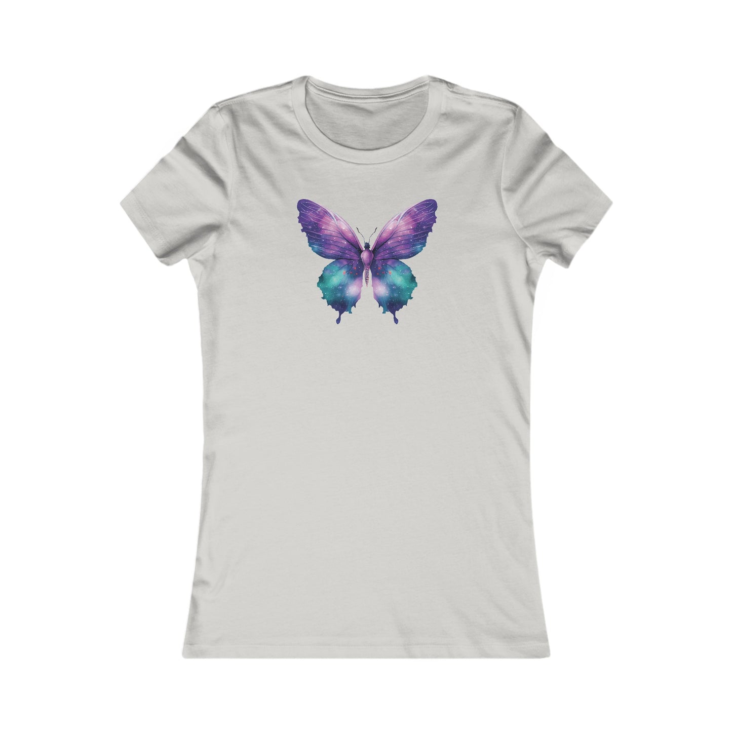 Cosmic Butterfly Fitted Tee