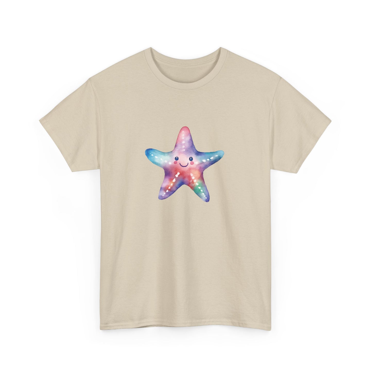 Watercolor Starfish Short Sleeve Tee