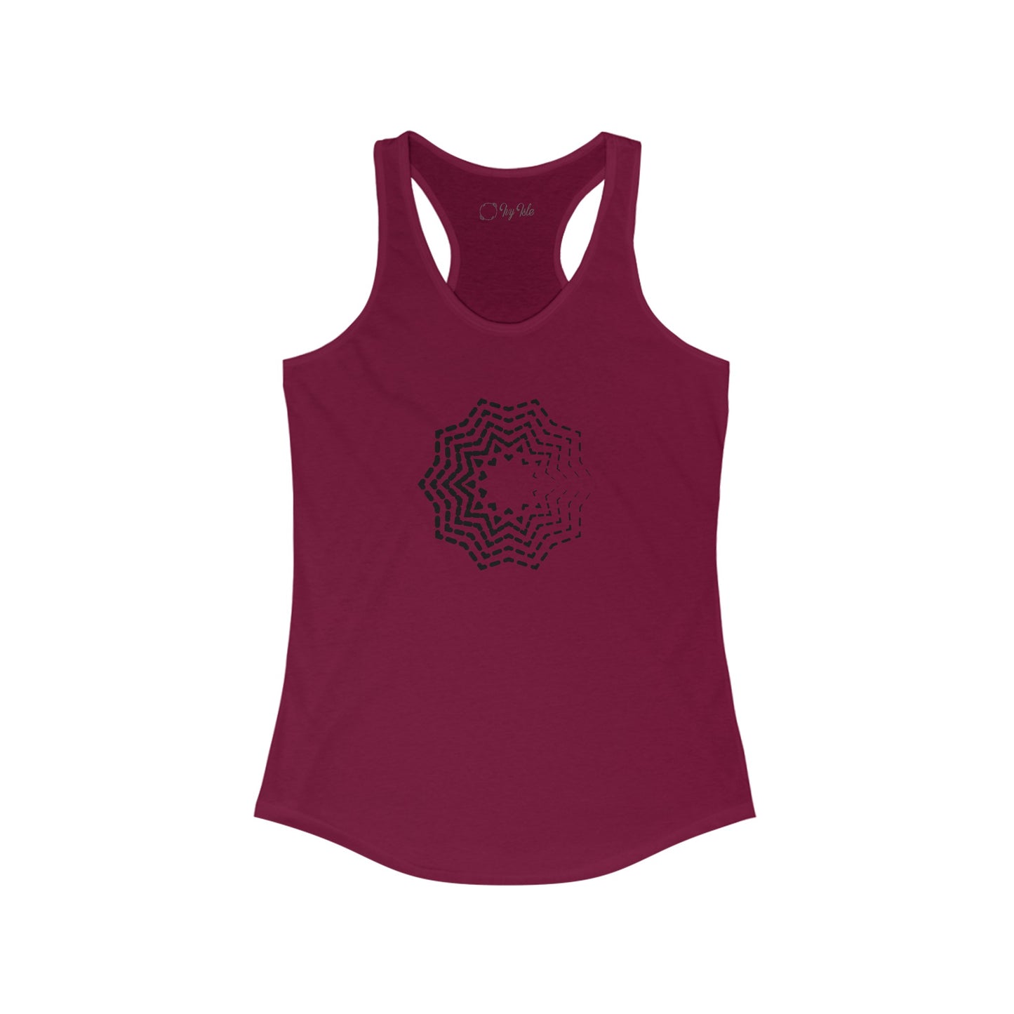 Abstract Star Racerback Tank