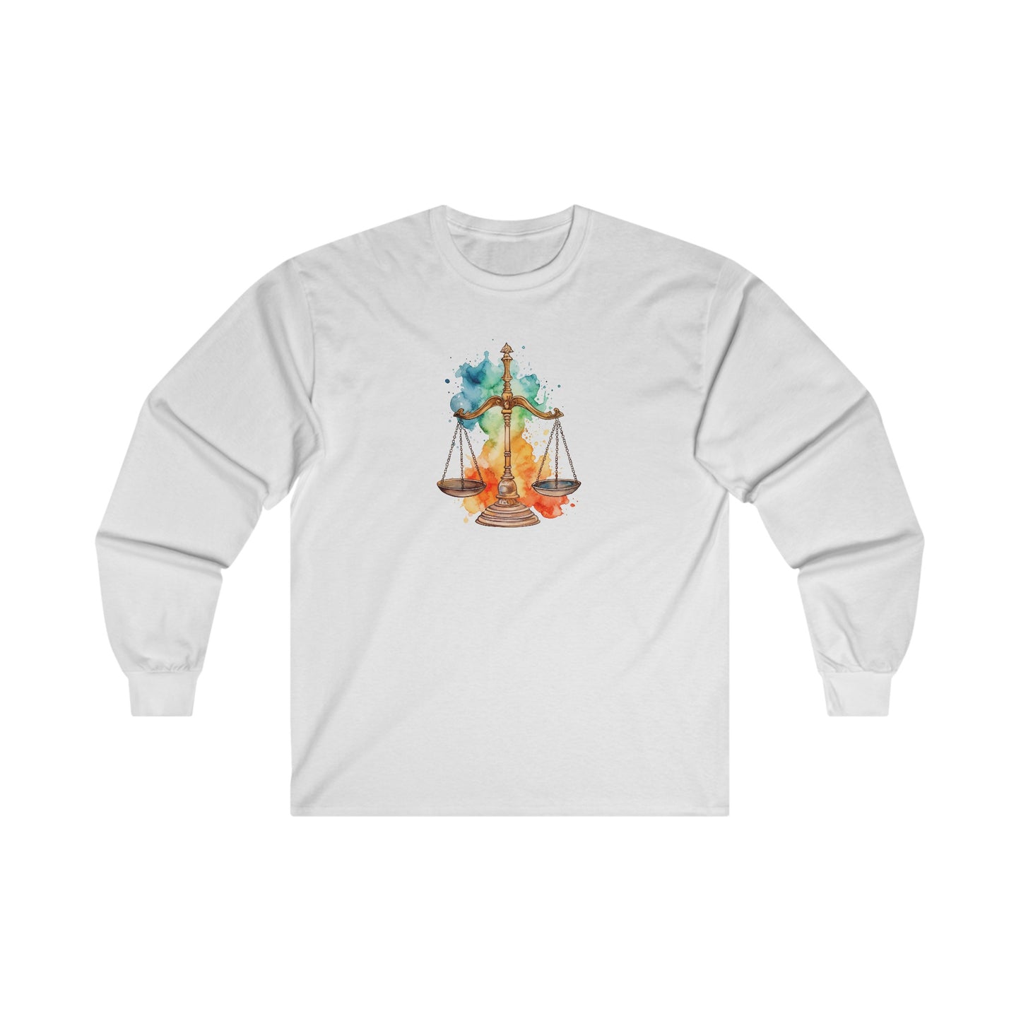 Watercolor Scale Long Sleeve Tee