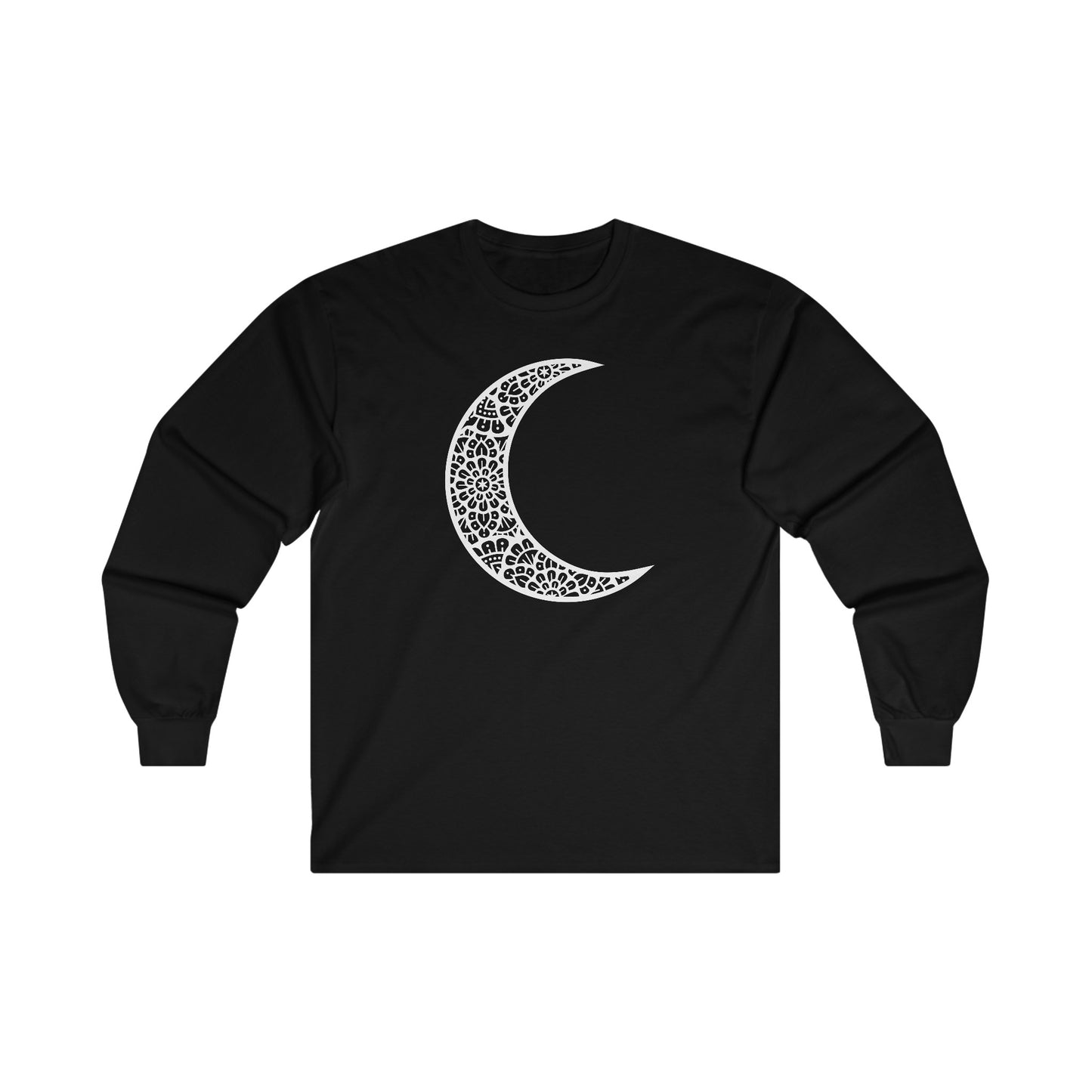 Mandala Moon Long Sleeve Tee
