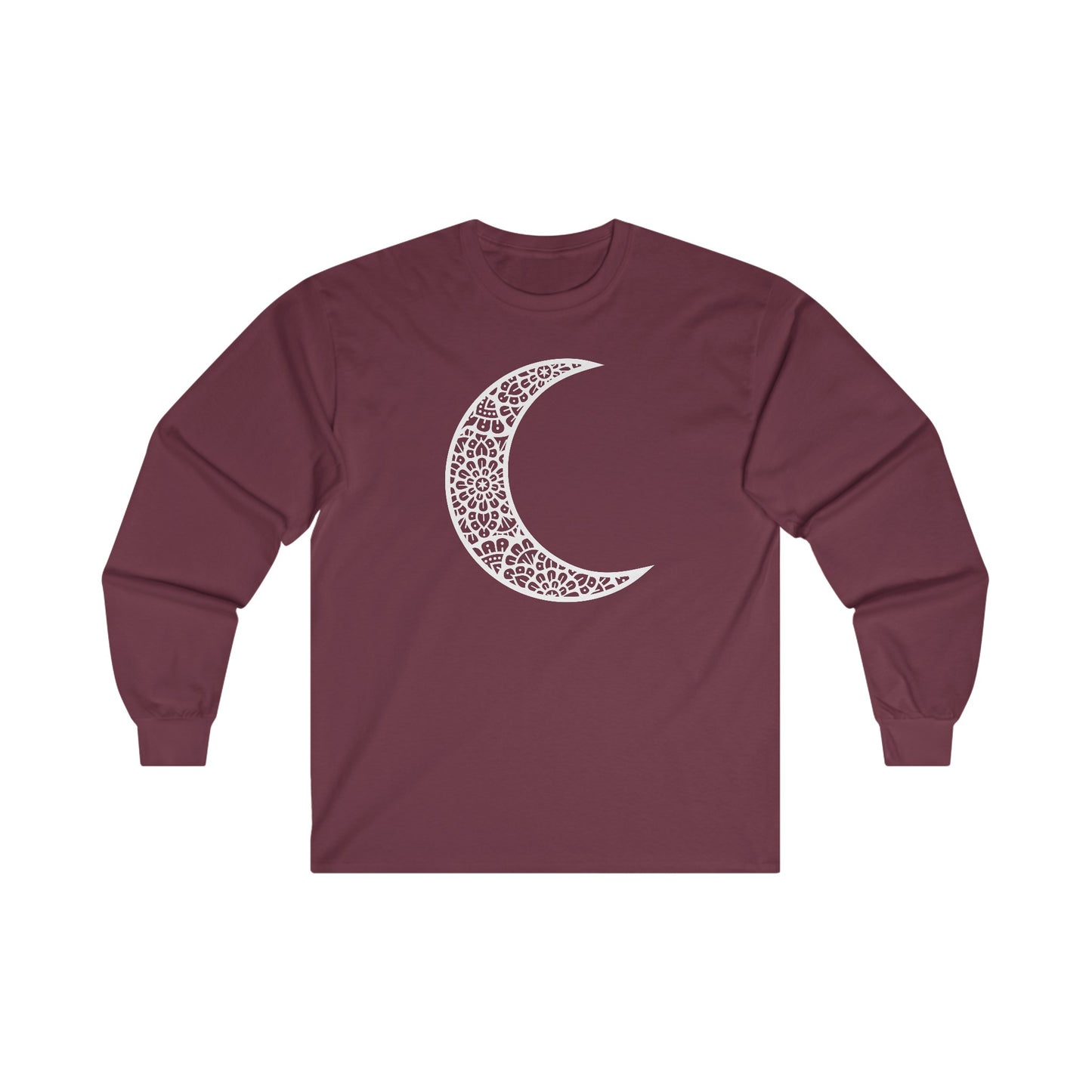Mandala Moon Long Sleeve Tee
