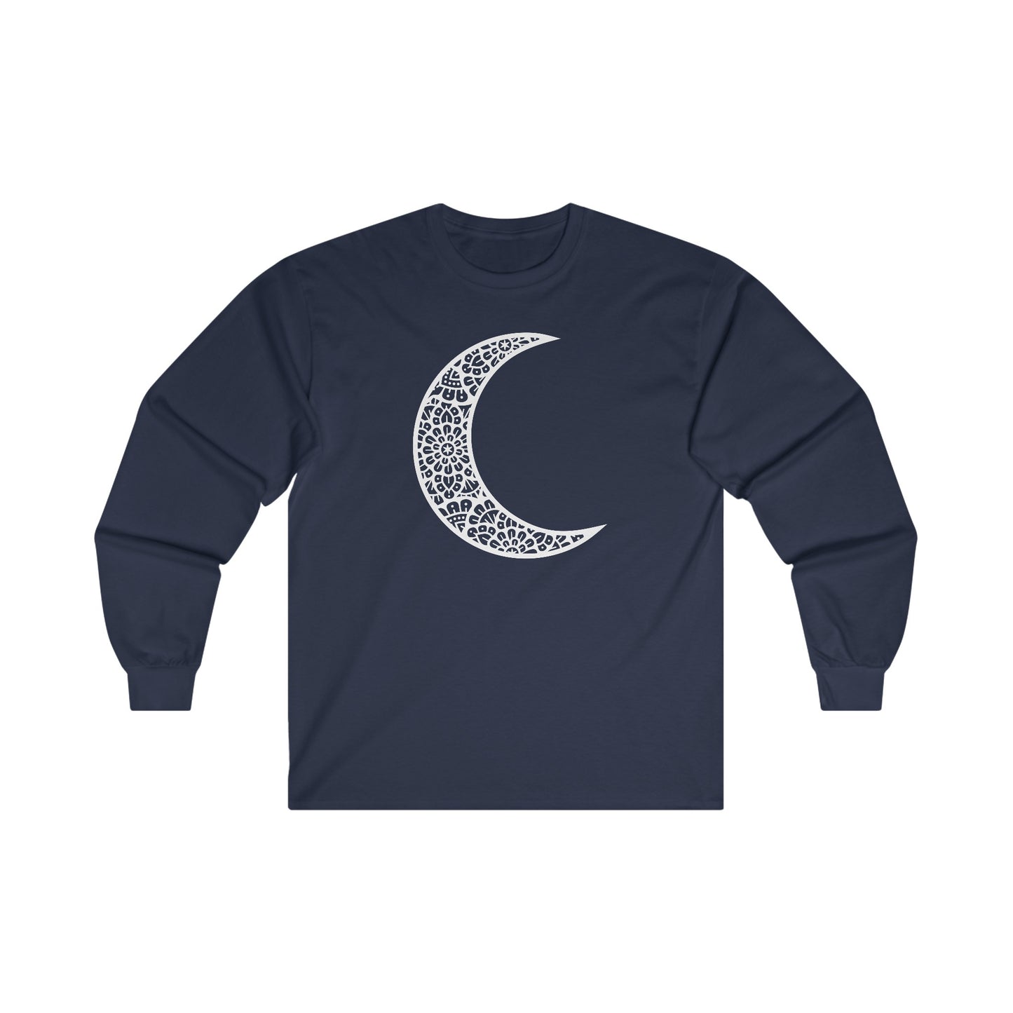 Mandala Moon Long Sleeve Tee