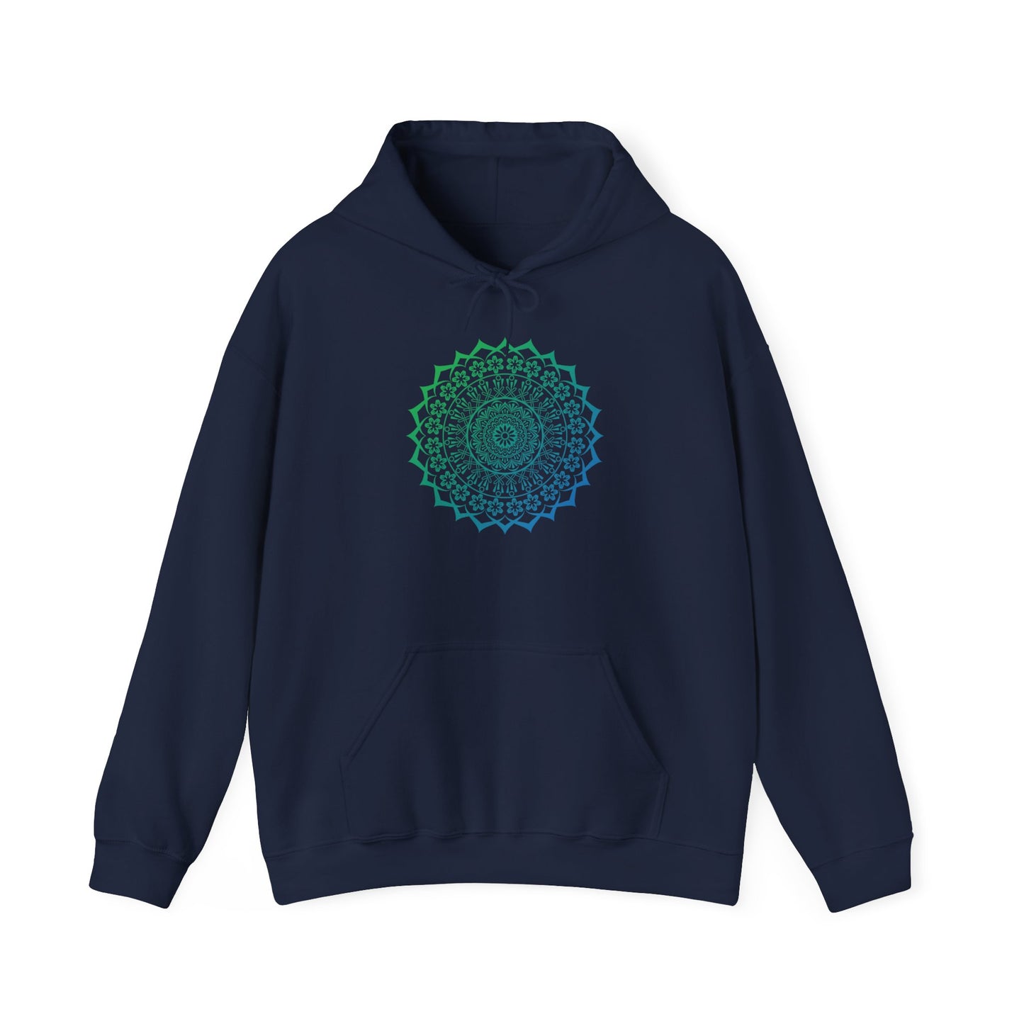 Colorful Mandala Hooded Sweatshirt (022)