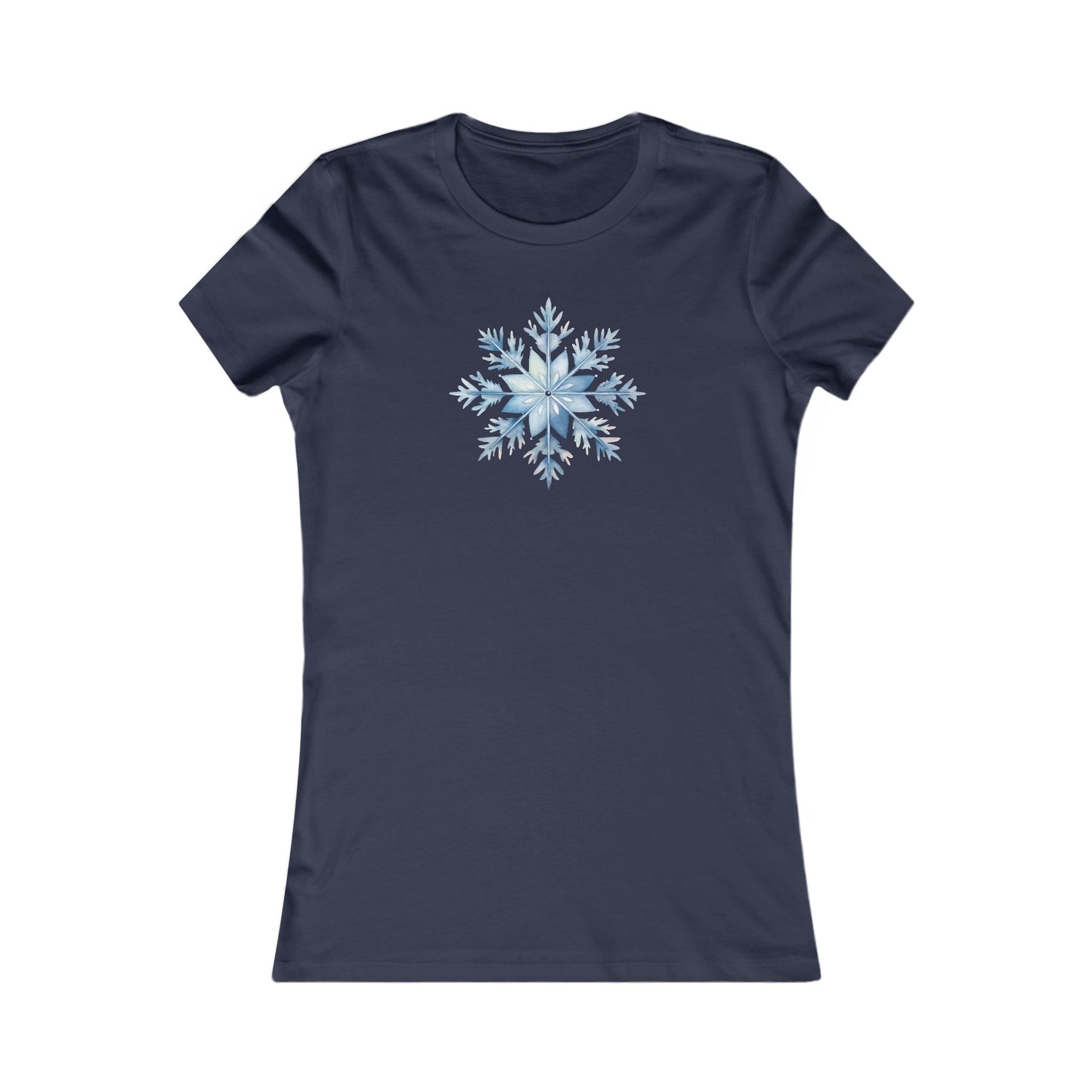 Snowflake Fitted Tee