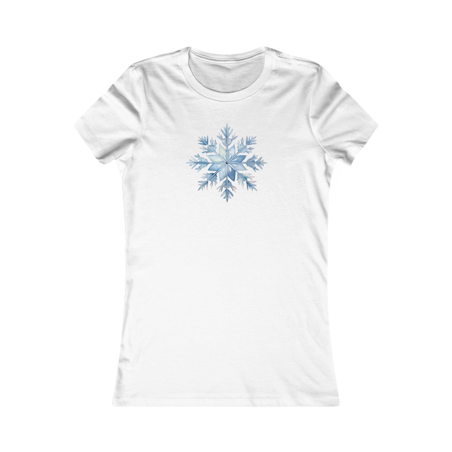 Snowflake Fitted Tee