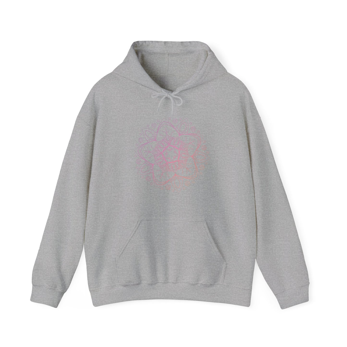 Colorful Mandala Hooded Sweatshirt (008)