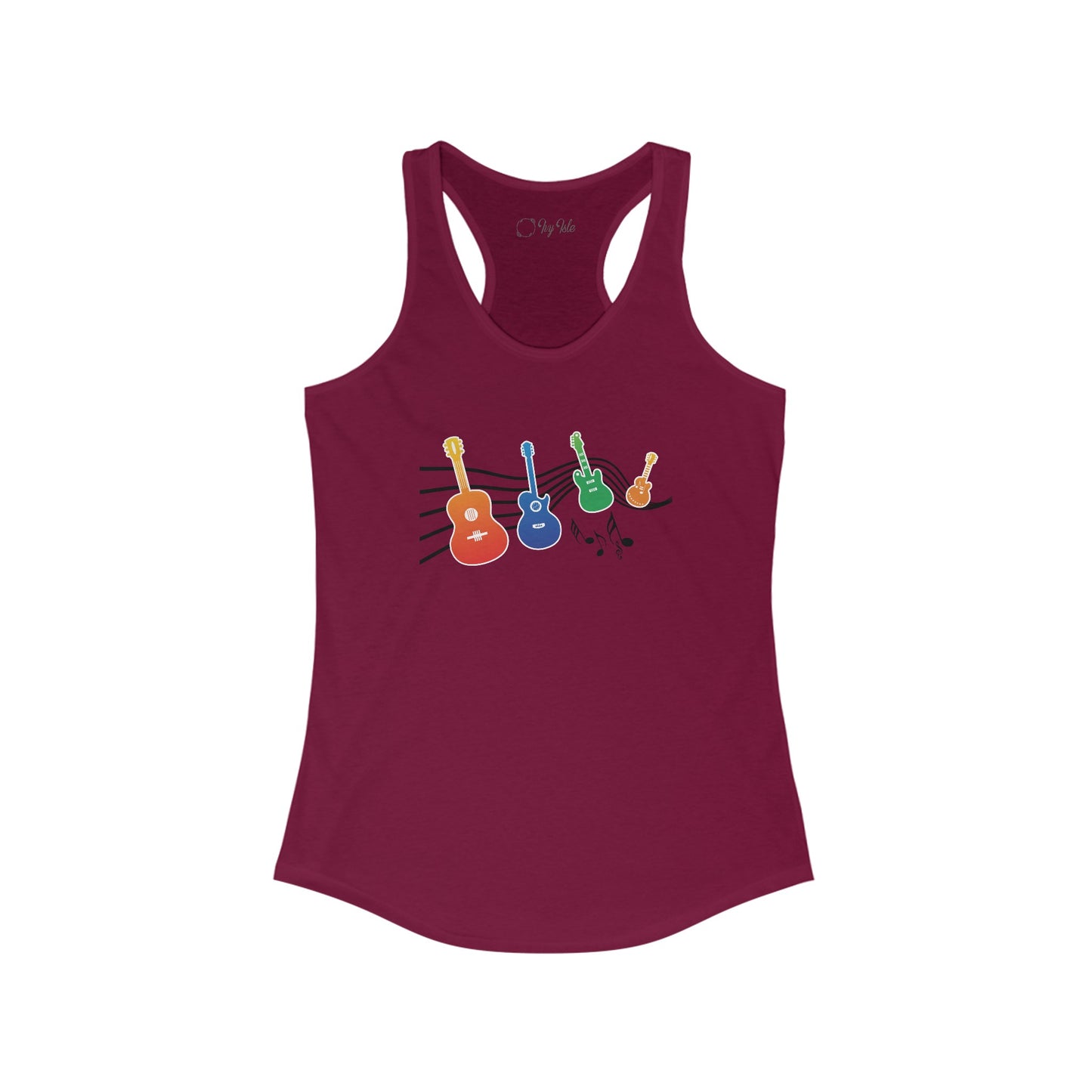 Guitars Racerback Tank