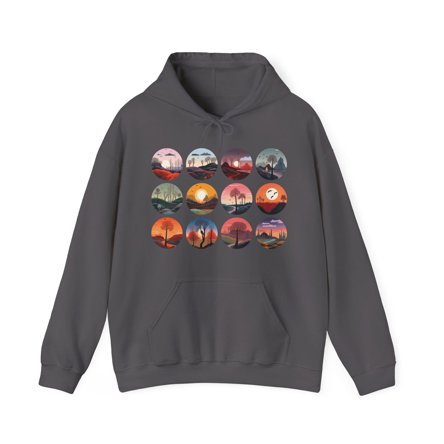 Landscapes Set Hooded Sweatshirt