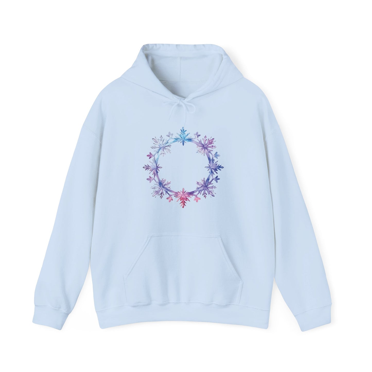 Snowflake Circle Hooded Sweatshirt