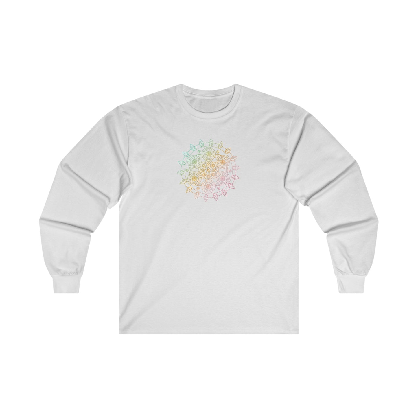 Colorful Mandala Long Sleeve Tee (040)