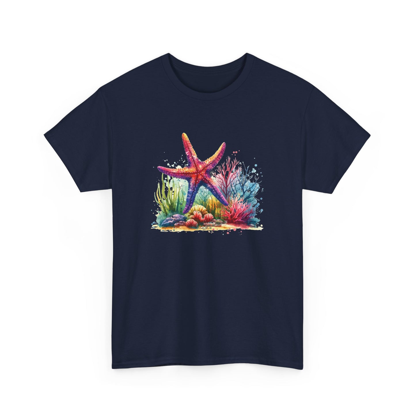 Watercolor Under the Sea Short Sleeve Tee