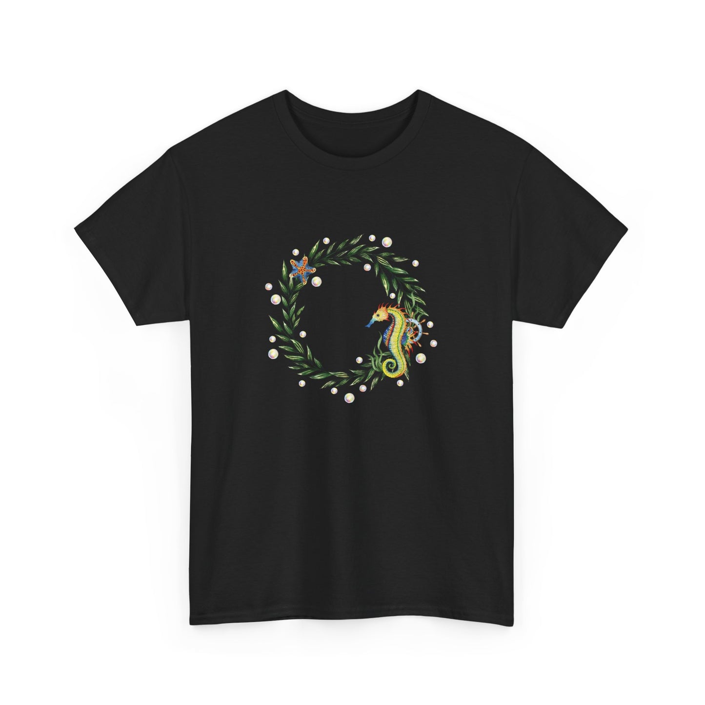 Seahorse Circle Short Sleeve Tee