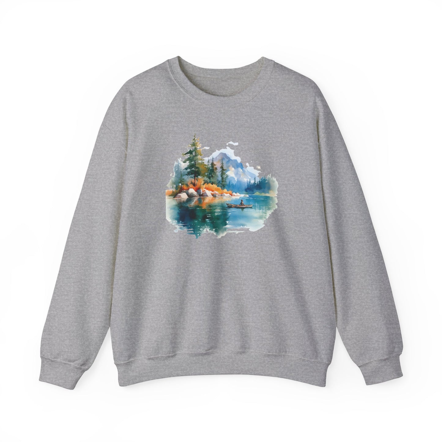 Watercolor Lake Sweatshirt