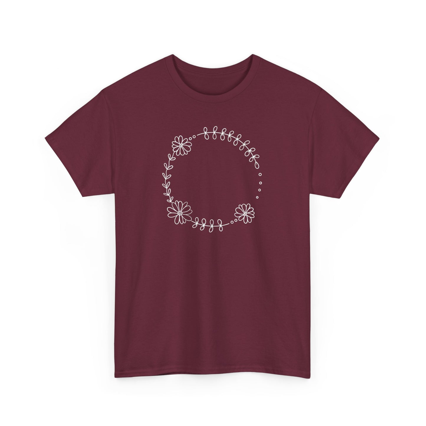 Triple Sunflower Circle Short Sleeve Tee