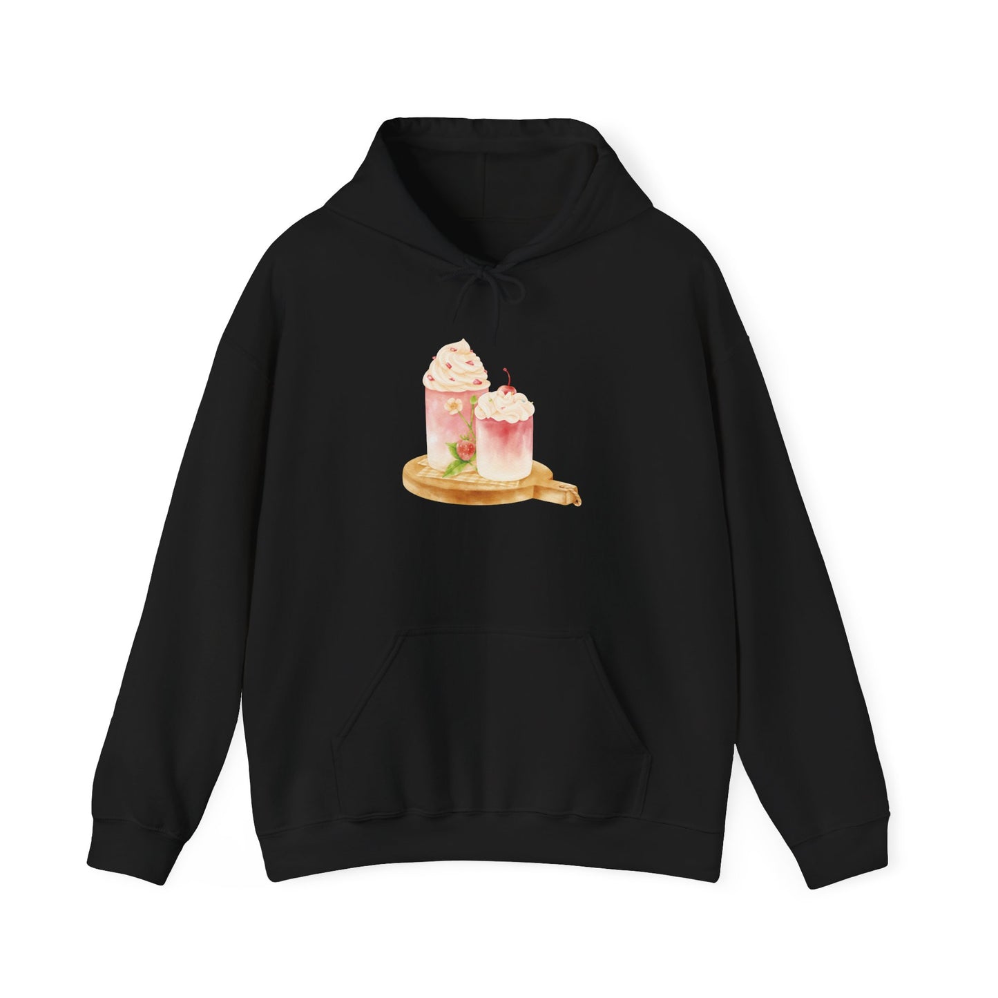 Strawberry Drinks Hooded Sweatshirt