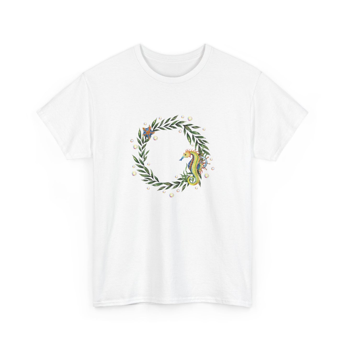 Seahorse Circle Short Sleeve Tee