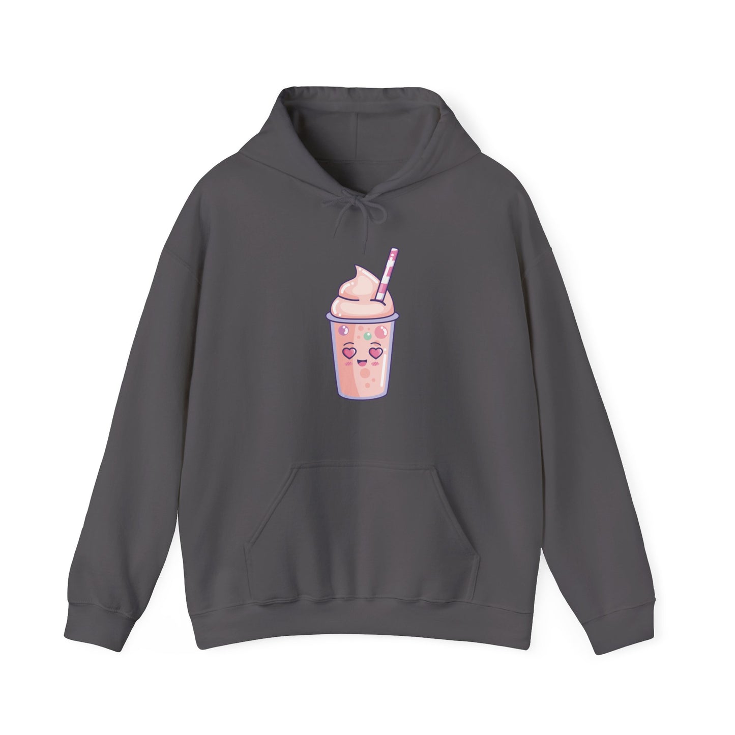 Cute Pink Milkshake Hooded Sweatshirt