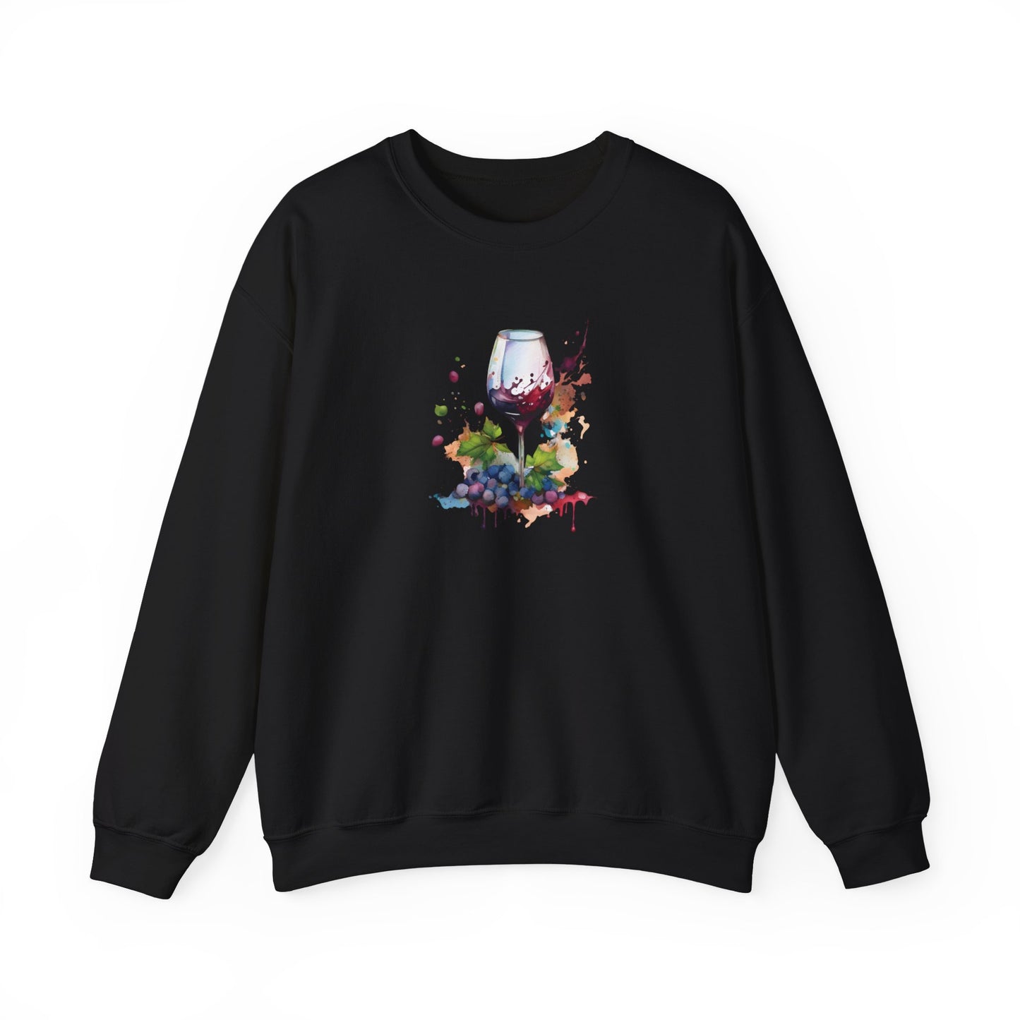 Watercolor Red Wine Sweatshirt