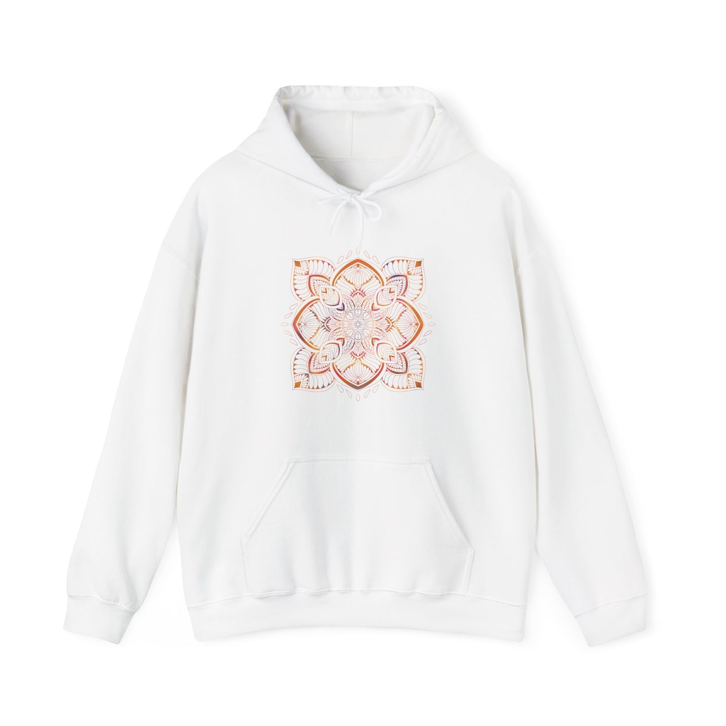 Colorful Mandala Hooded Sweatshirt (034)