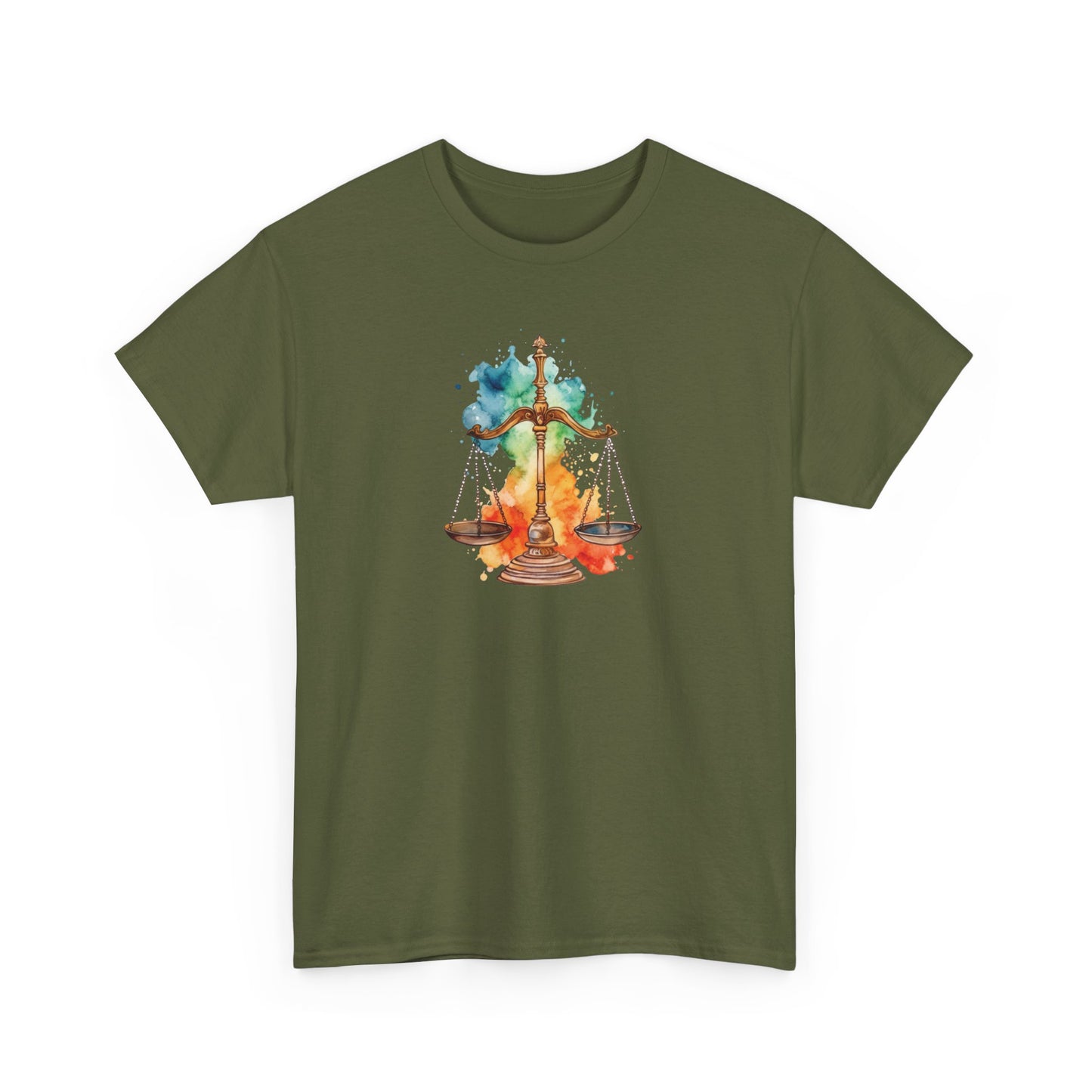 Watercolor Scale Short Sleeve Tee