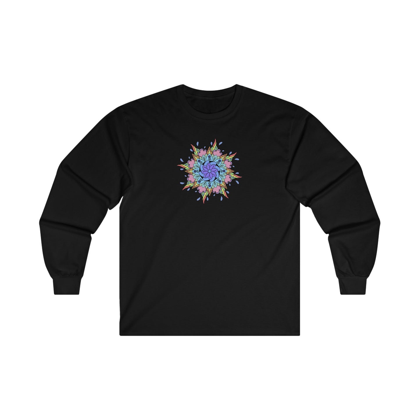 Colorful Mandala Long Sleeve Tee (030)
