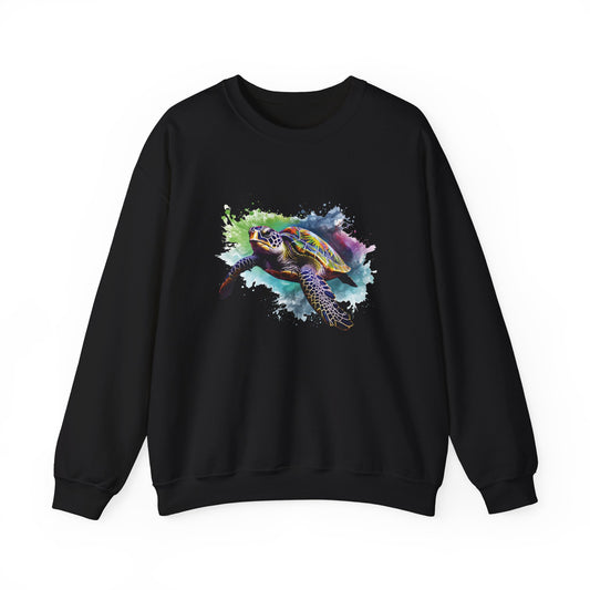 Watercolor Sea Turtle Sweatshirt