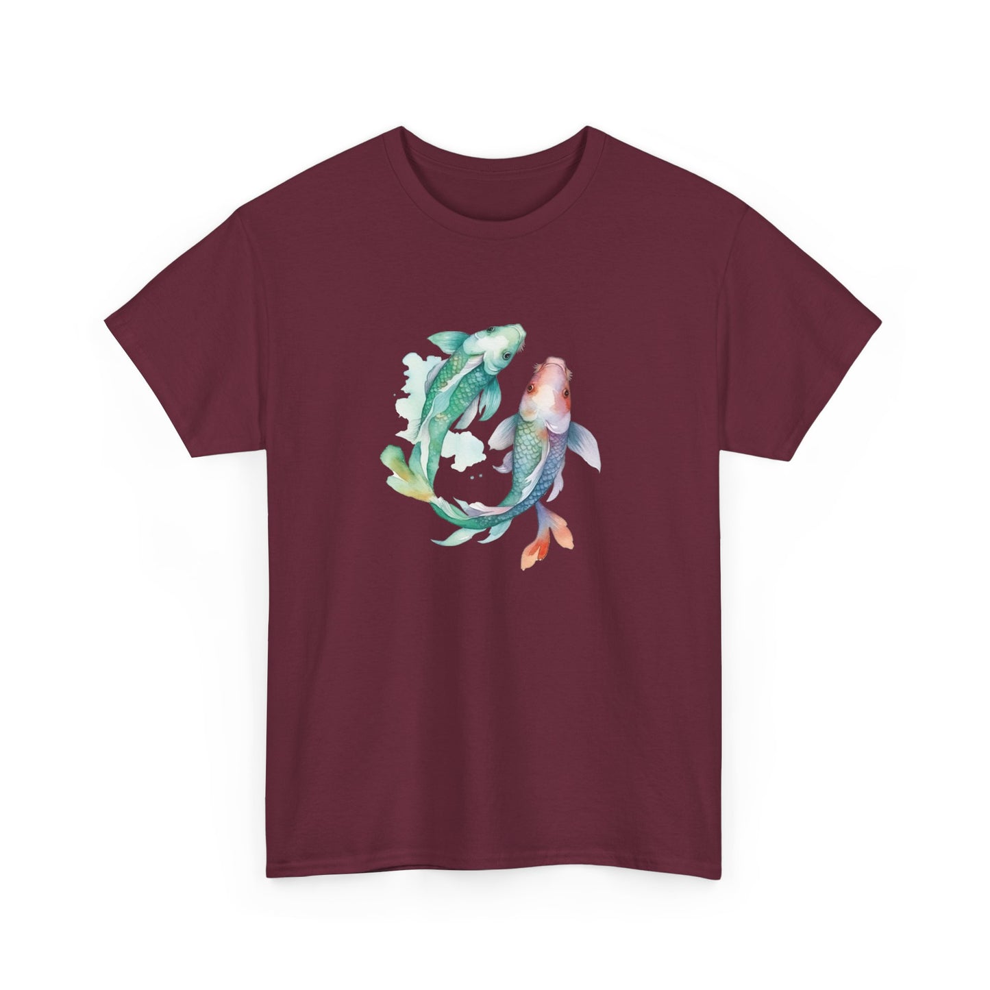 Watercolor Fish Short Sleeve Tee