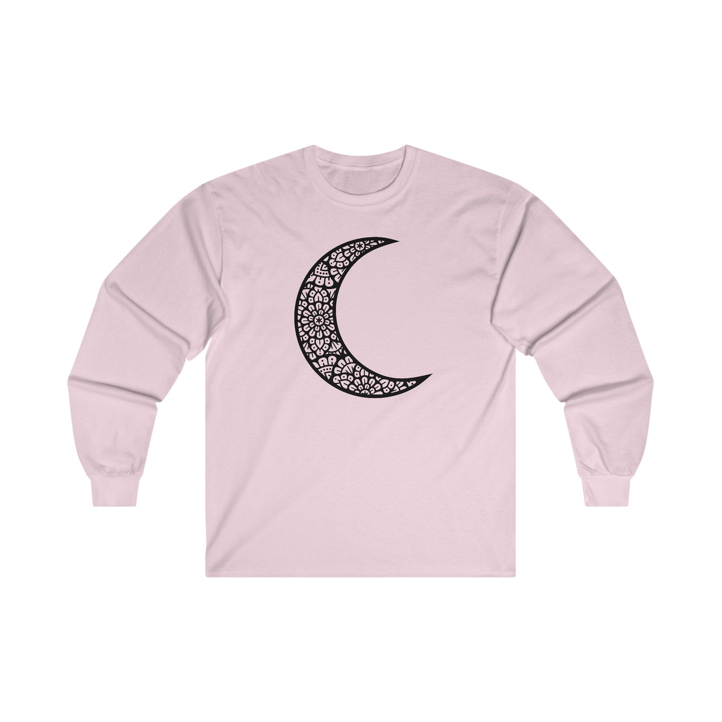 Mandala Moon Long Sleeve Tee