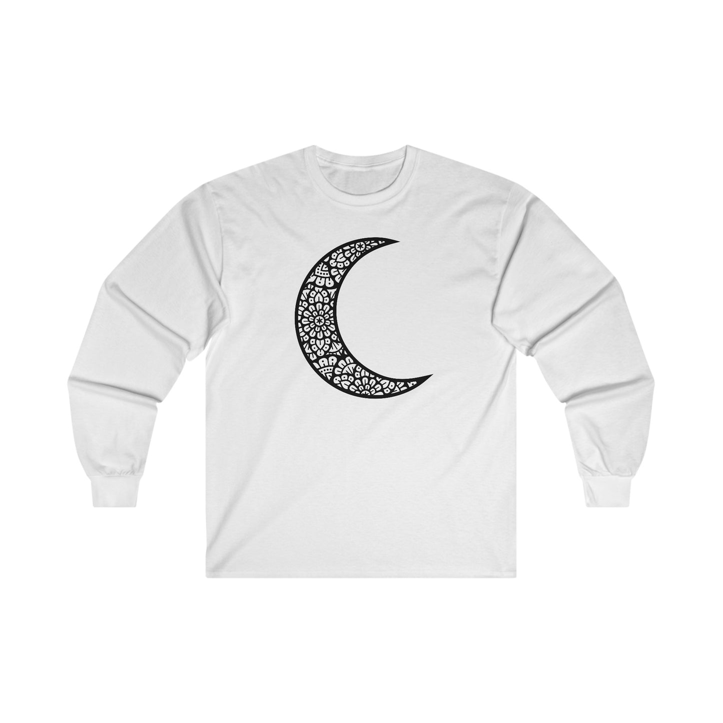 Mandala Moon Long Sleeve Tee