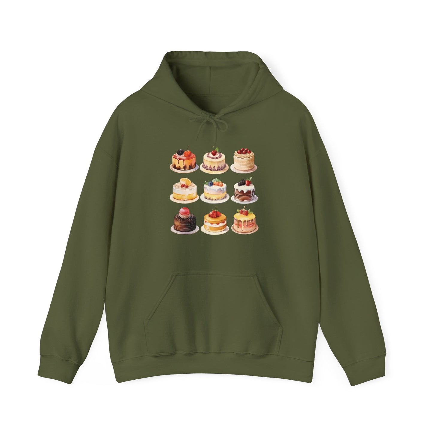 Cake Set Hooded Sweatshirt