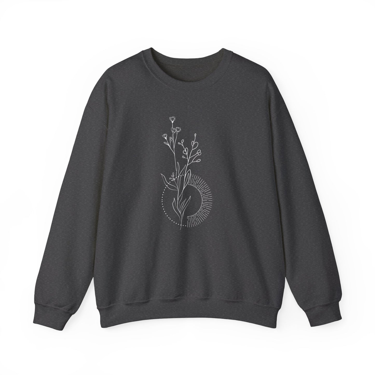 Flower and Circle Sweatshirt