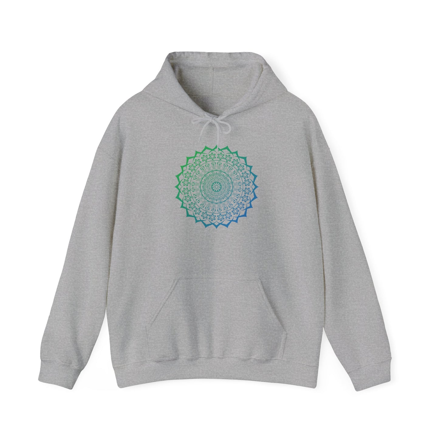 Colorful Mandala Hooded Sweatshirt (022)