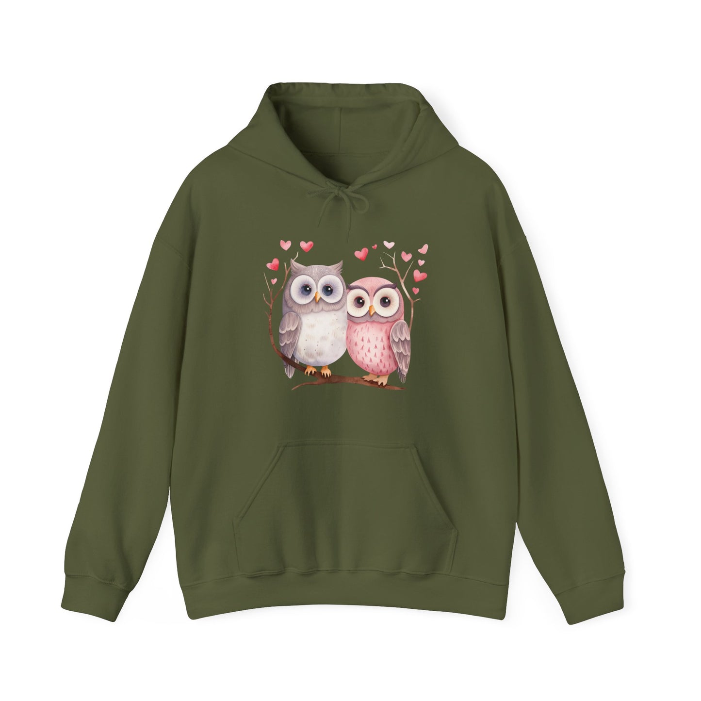 Cute Owls Hooded Sweatshirt