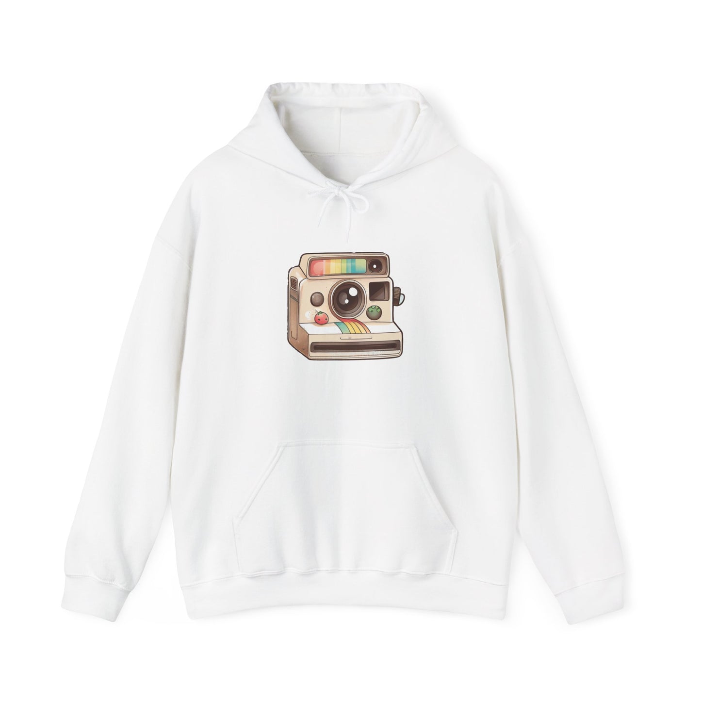 Vintage Polaroid Hooded Sweatshirt