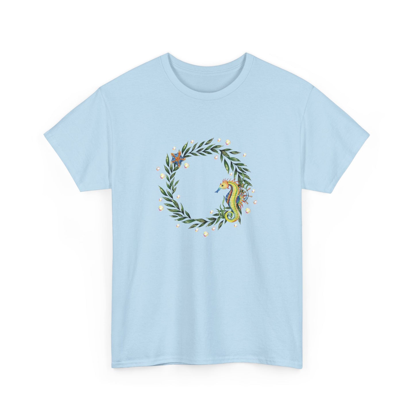 Seahorse Circle Short Sleeve Tee