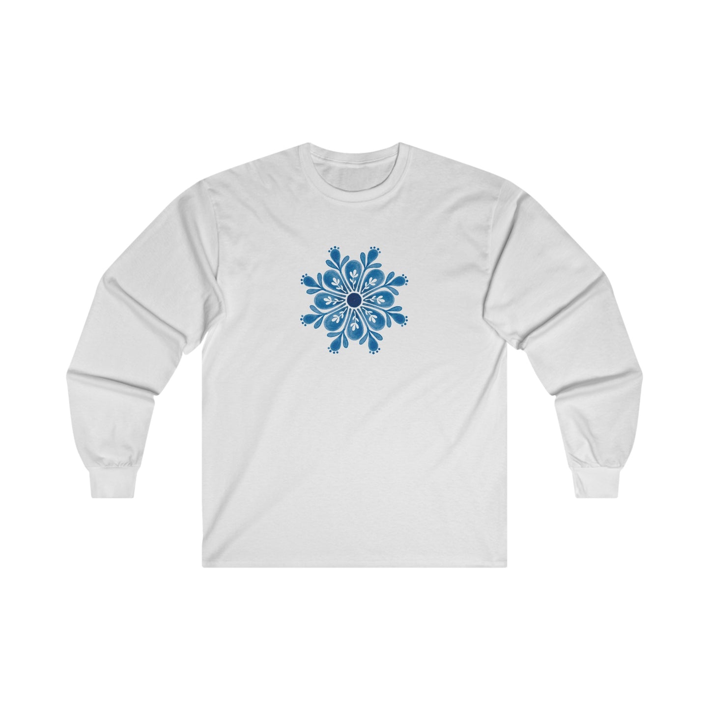 Snowflake Mandala Long Sleeve Tee