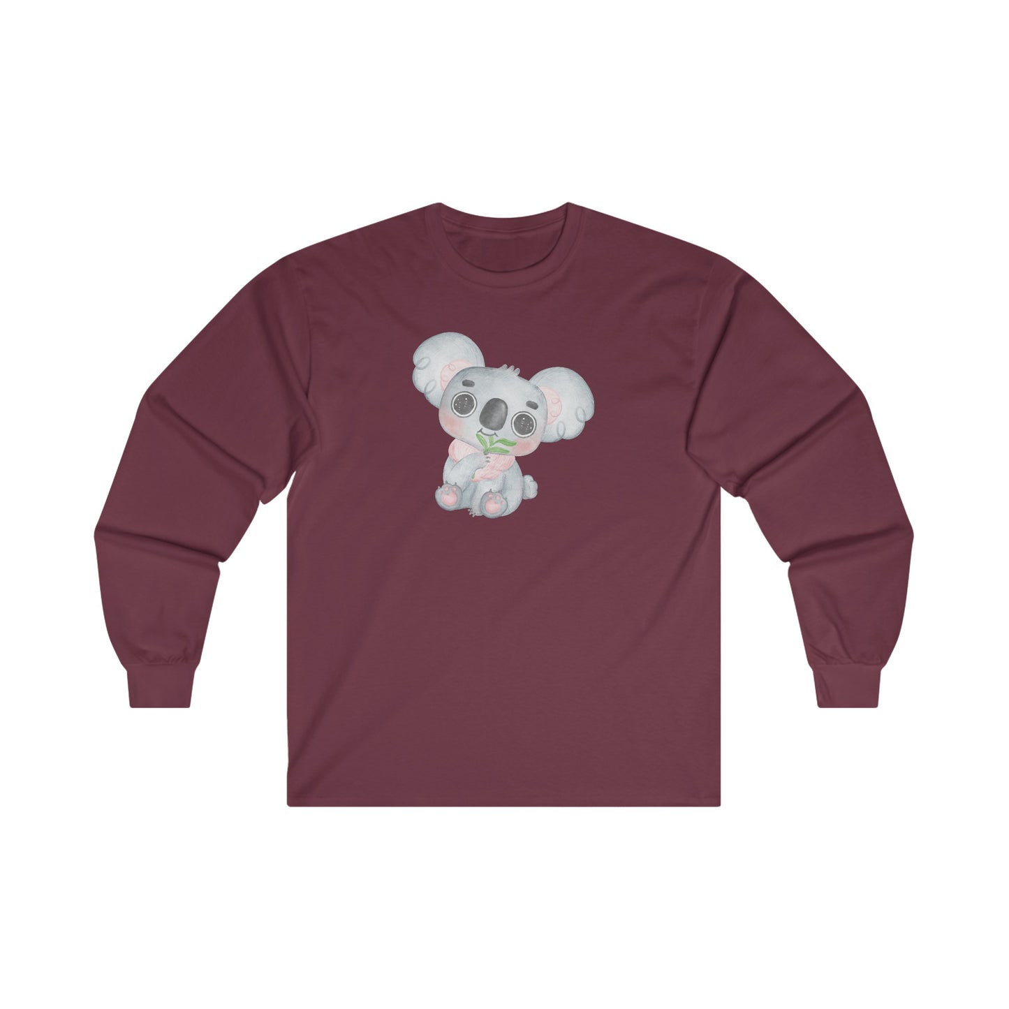 Cute Koala Long Sleeve Tee