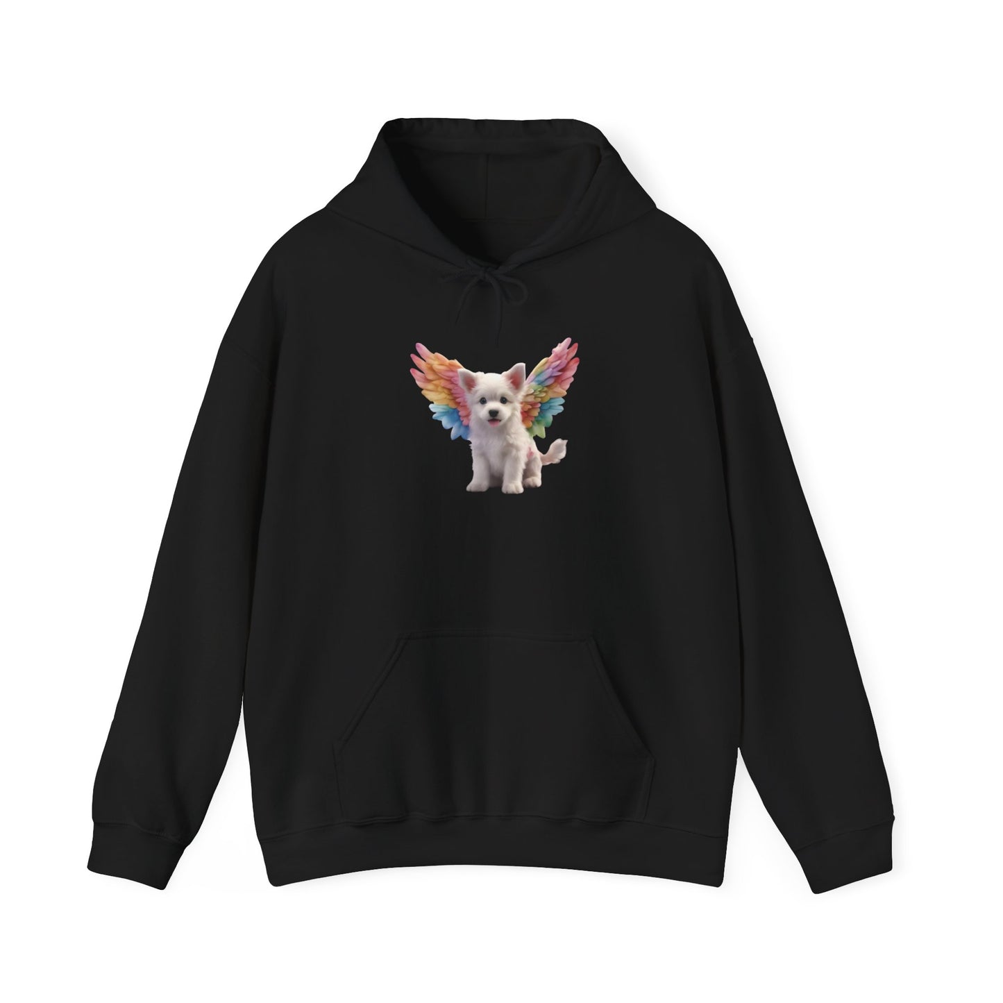Angel Puppy Hooded Sweatshirt 004