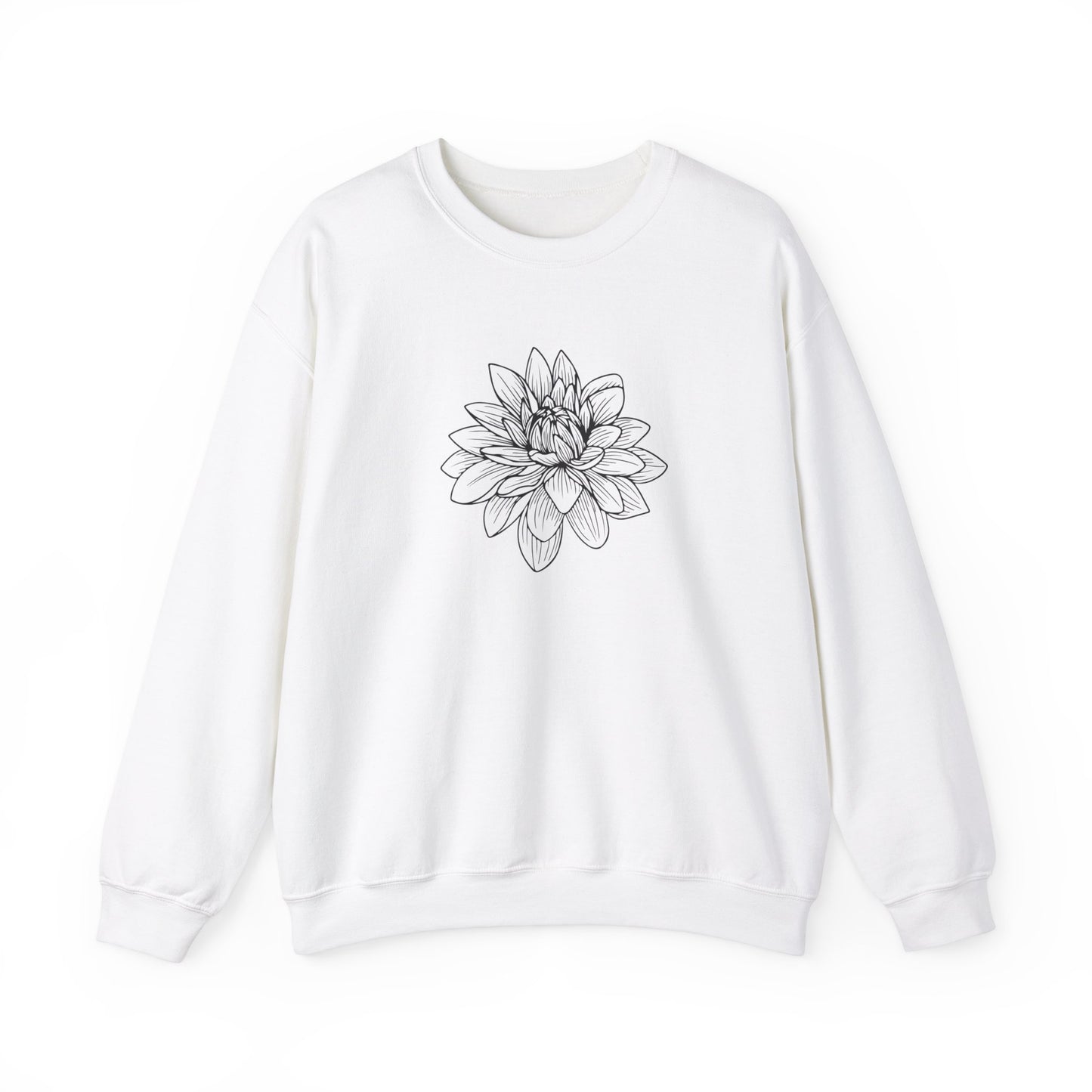 Lotus Outline Sweatshirt