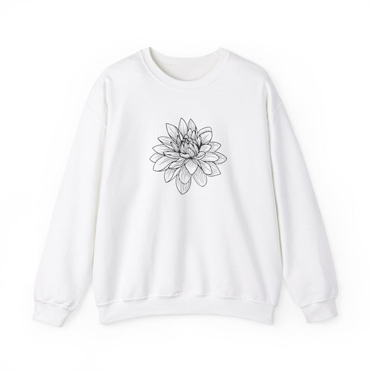 Lotus Outline Sweatshirt