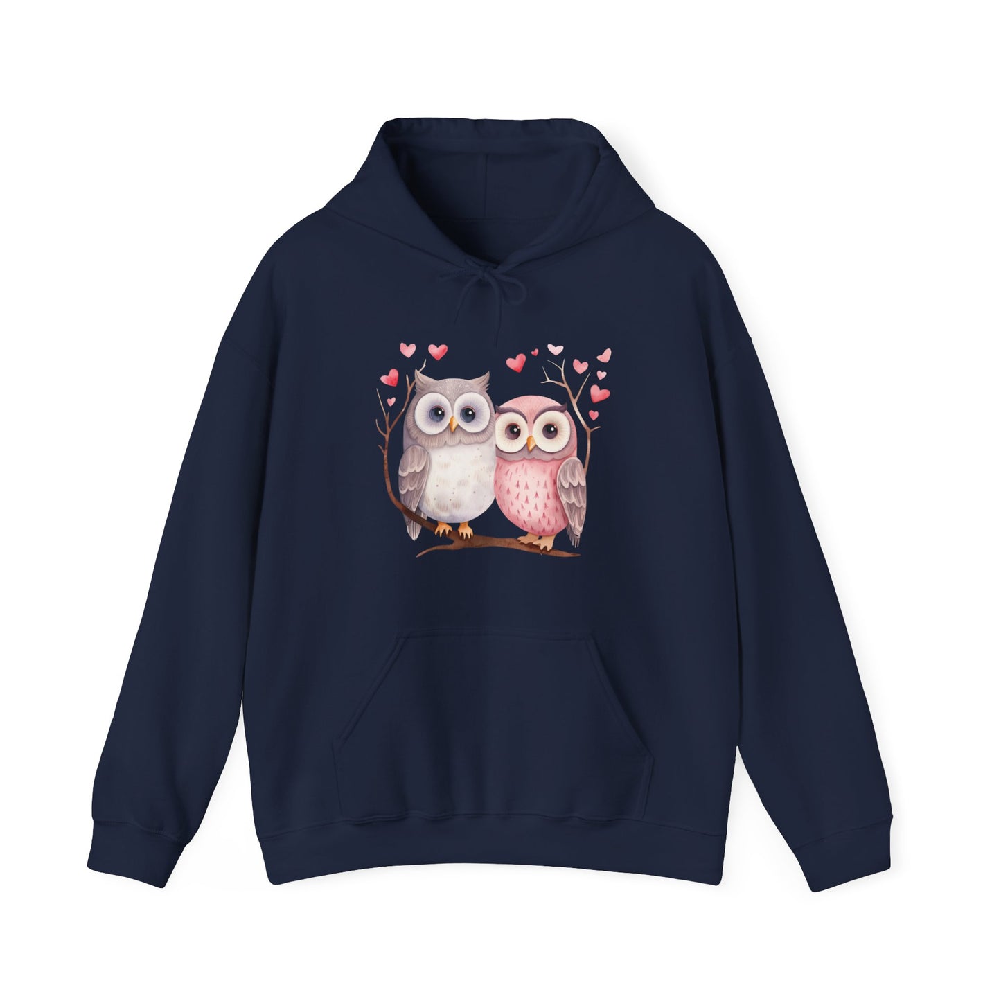 Cute Owls Hooded Sweatshirt